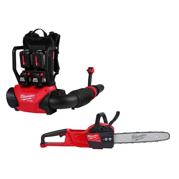 Milwaukee blower and chainsaw sale