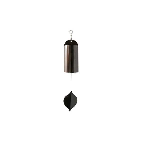 Deep Resonance Serenity Bell Wind Chime-Handcrafted Steel Garden Decor with Long-Tube Design, 19.6 in.
