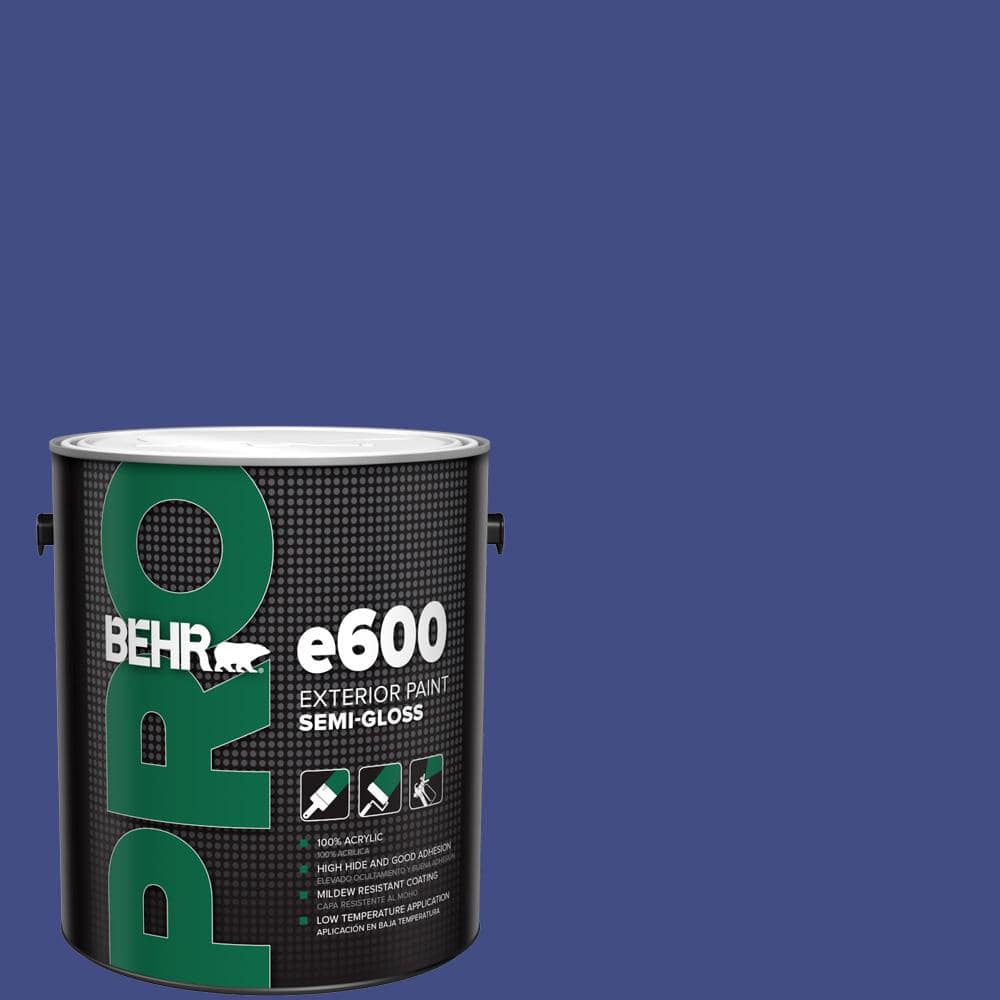 1 gal. #MQ5-48 Boudoir Blue Semi-Gloss Exterior Paint price history on PriceWatchPro