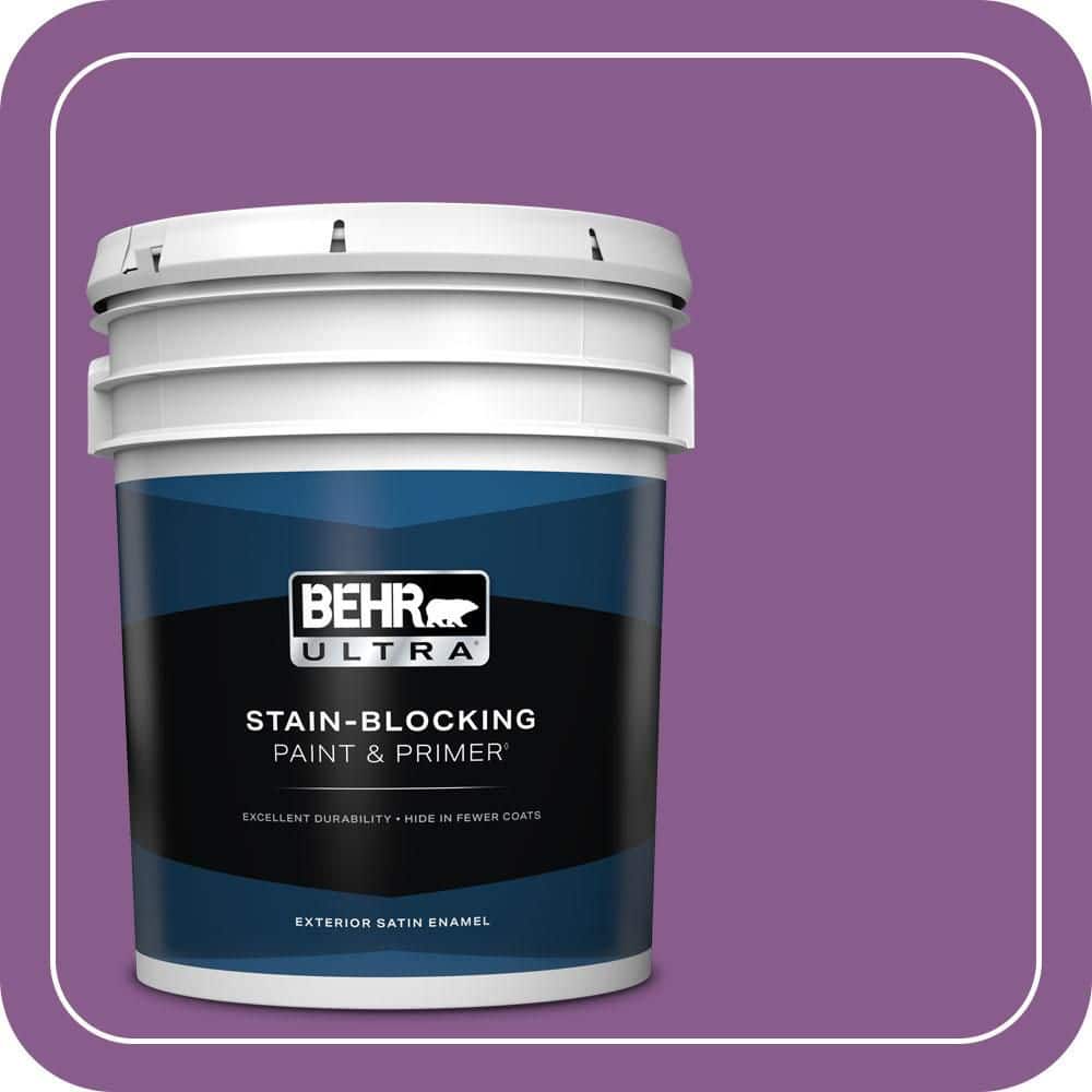 5 gal. #670B-7 Candy Violet Satin Enamel Exterior Paint & Primer price history on PriceWatchPro