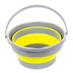 Collapsible Buckets in Yellow (Set of 2)