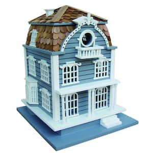 Blue with Mansard Roof Sag Harbor Birdhouse