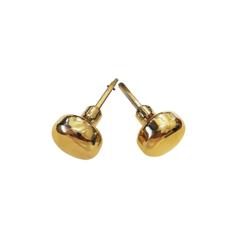 Brass Right-Handed Mortise Entry Door Knob Set