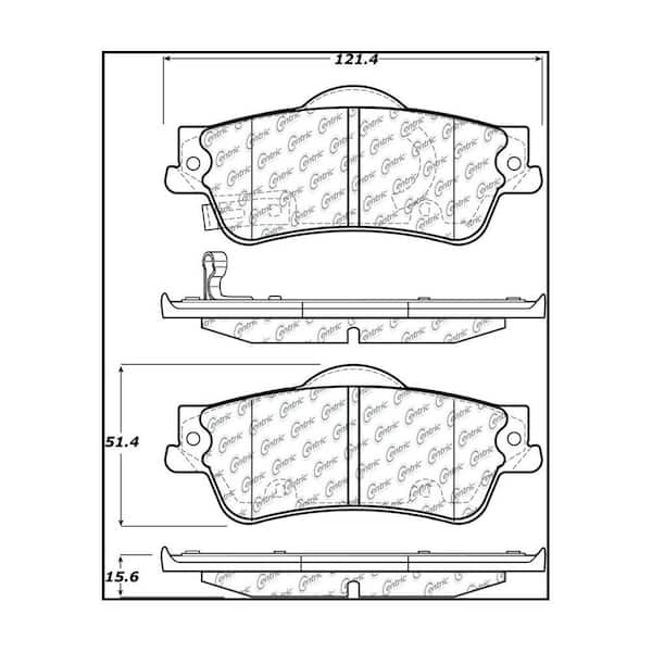 Centric Parts Disc Brake Pad Set