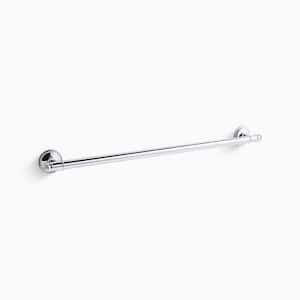 Eclectic 42 in. Grab Bar in Polished Chrome
