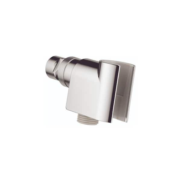 Pipe Mount Showerarm Holder in Chrome