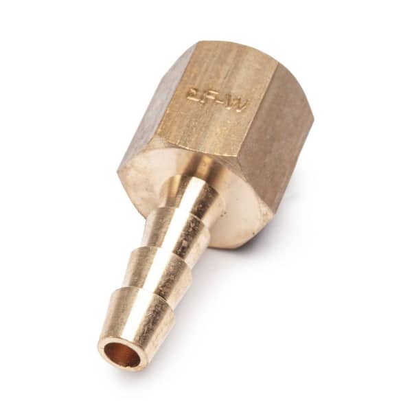 3/16 in. I.D. Hose Barb x 1/8 in. FIP Lead Free Brass Adapter Fitting (5-Pack)