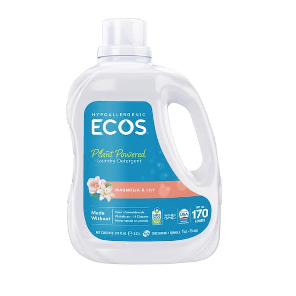 ECOS 170 oz. Magnolia and Lily Scented Liquid Laundry Detergent