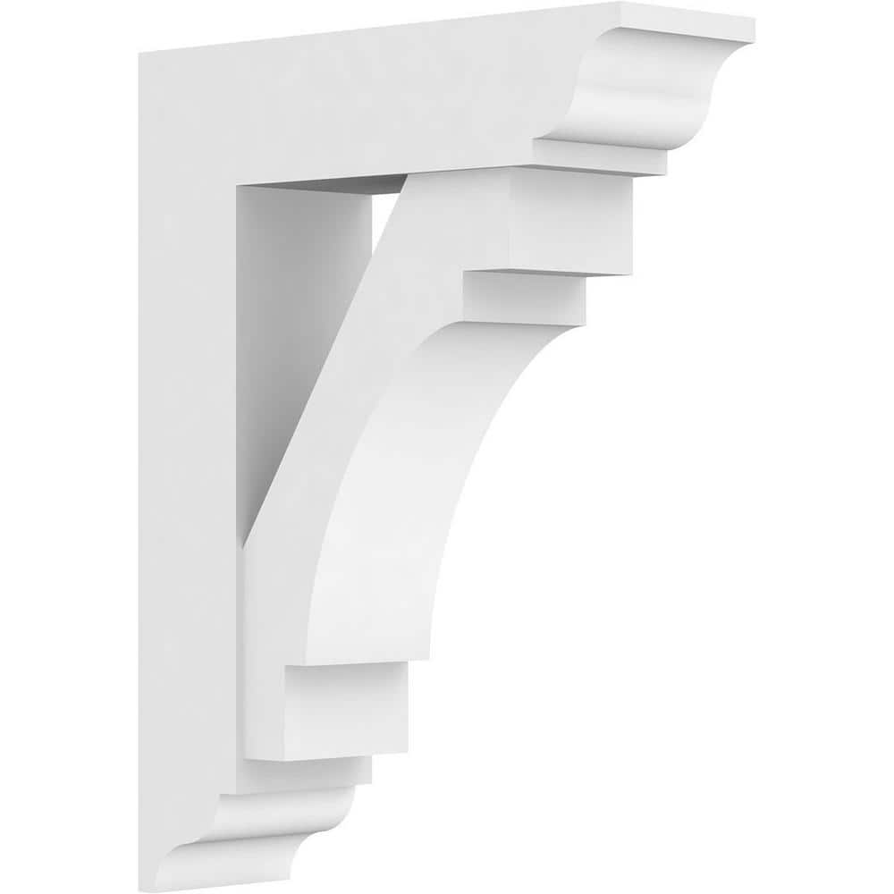 5 in. x 24 in. x 18 in. Merced Bracket with Traditional Ends, Standard Architectural Grade PVC Brackets price history on PriceWatchPro