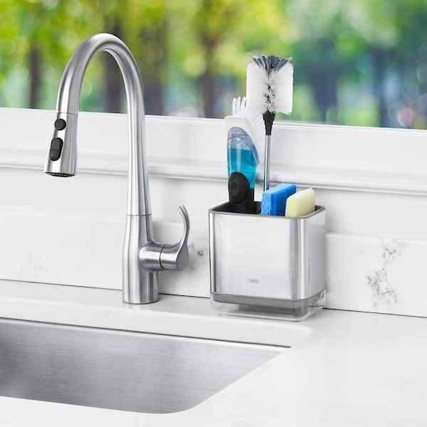 OXO Good Grips Stainless Steel Sink Organizer, Silver