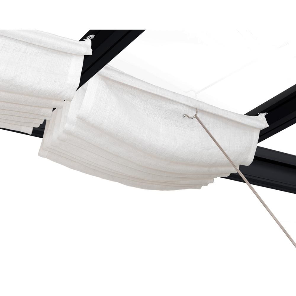 Stockholm 11 ft. x 17 ft. White Patio Cover Shade price history on PriceWatchPro