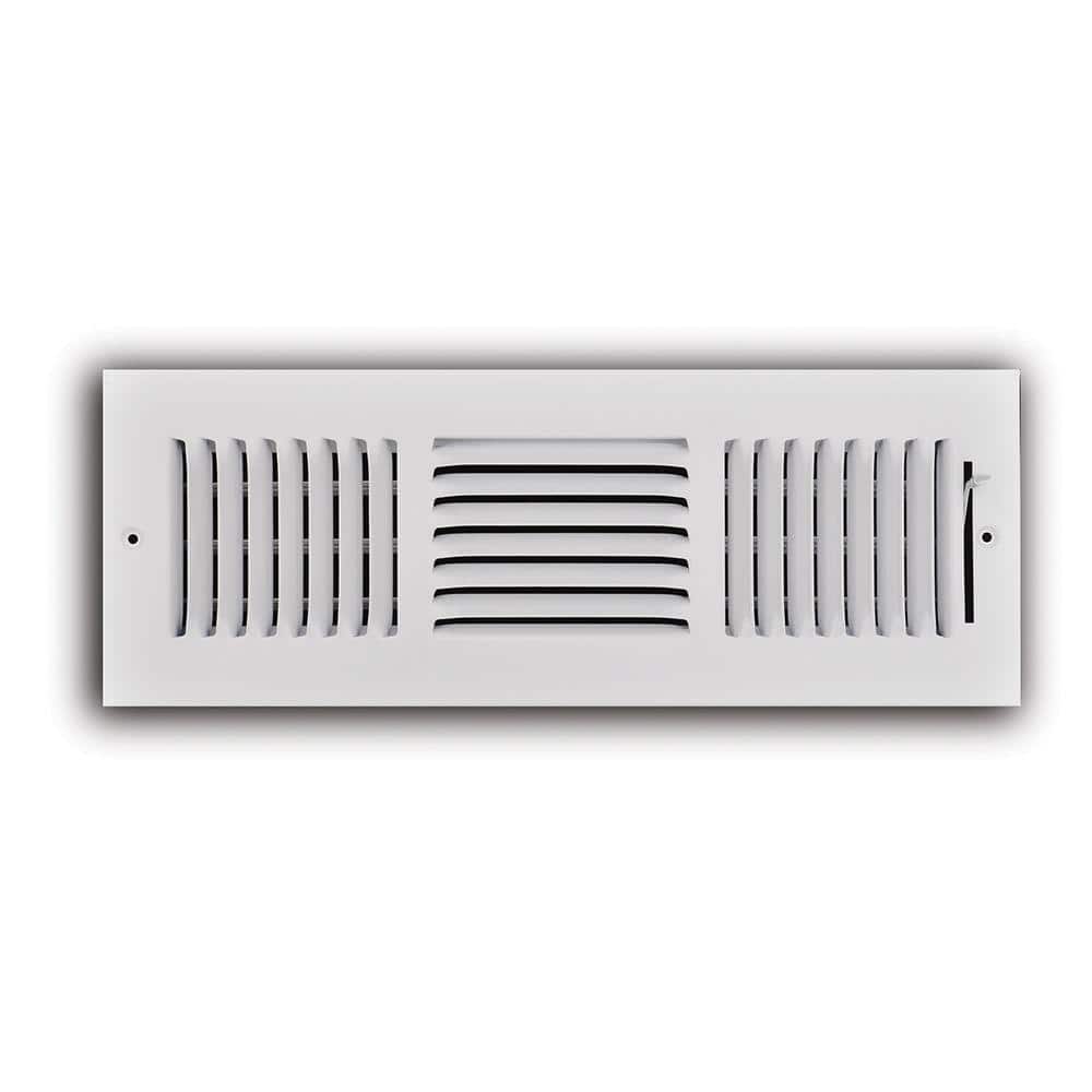 TruAire 14 in. x 4 in. 3Way Wall/Ceiling Register 103M14X04 The Home