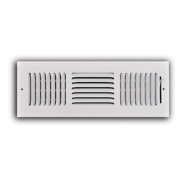 TruAire 14 in. x 4 in. 3-Way Wall/Ceiling Register