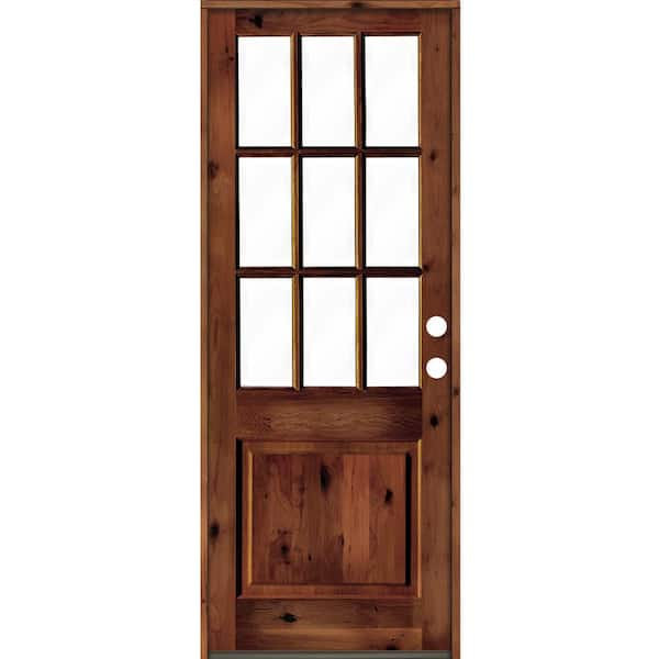 Reviews for Krosswood Doors 36 in. x 80 in. Rustic Knotty Alder 9