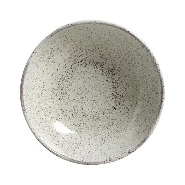 PORTO BRASIL 18.1 fl. oz. Pistache Teal Stoneware Organic Bowl (Set of 6)
