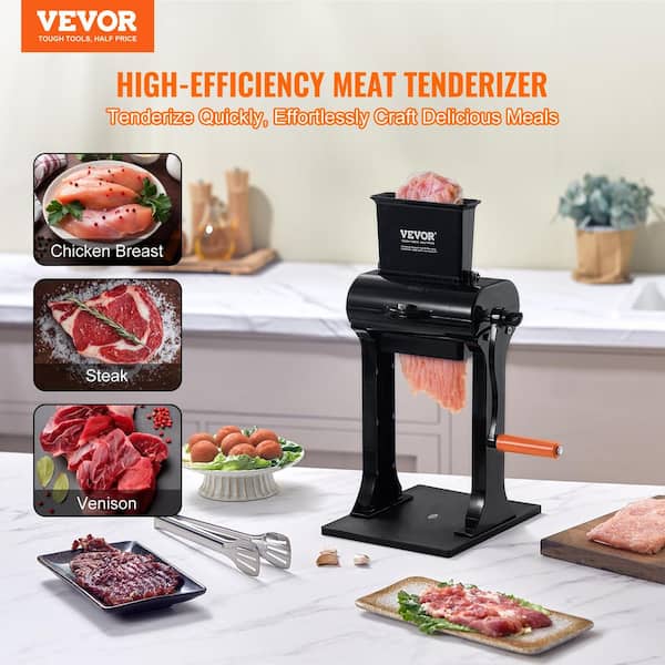 VEVOR Commercial Meat Tenderizer Heavy Duty Stainless Steel Meat Tenderizer Machine