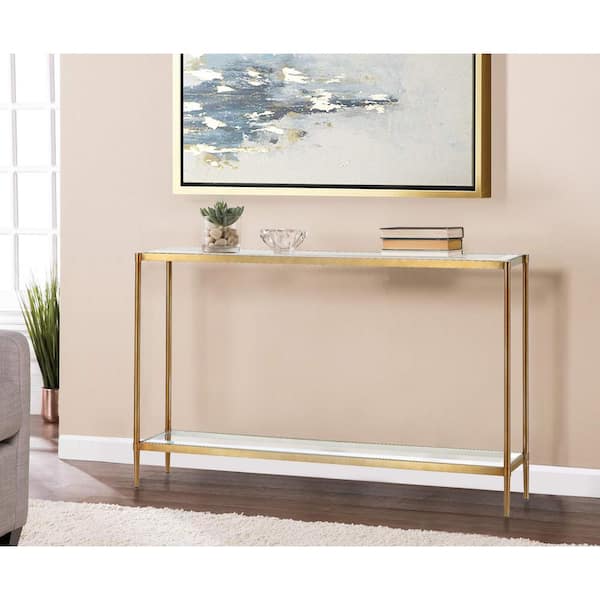 Ashton Hallway Console Table & Mirror Bronze, Console Sets