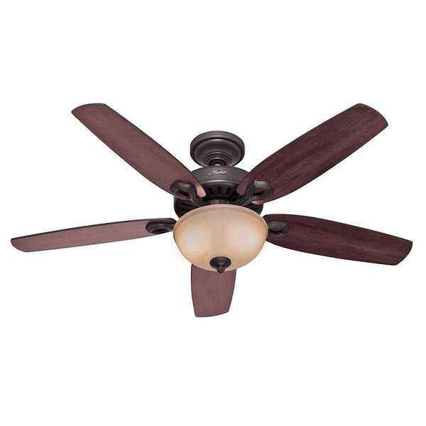 Hunter Builder Deluxe 52 In Indoor New, How To Install Remote Control On Hunter Ceiling Fan