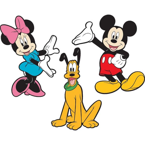RoomMates Mickey and Friends Foam Characters Wall Applique