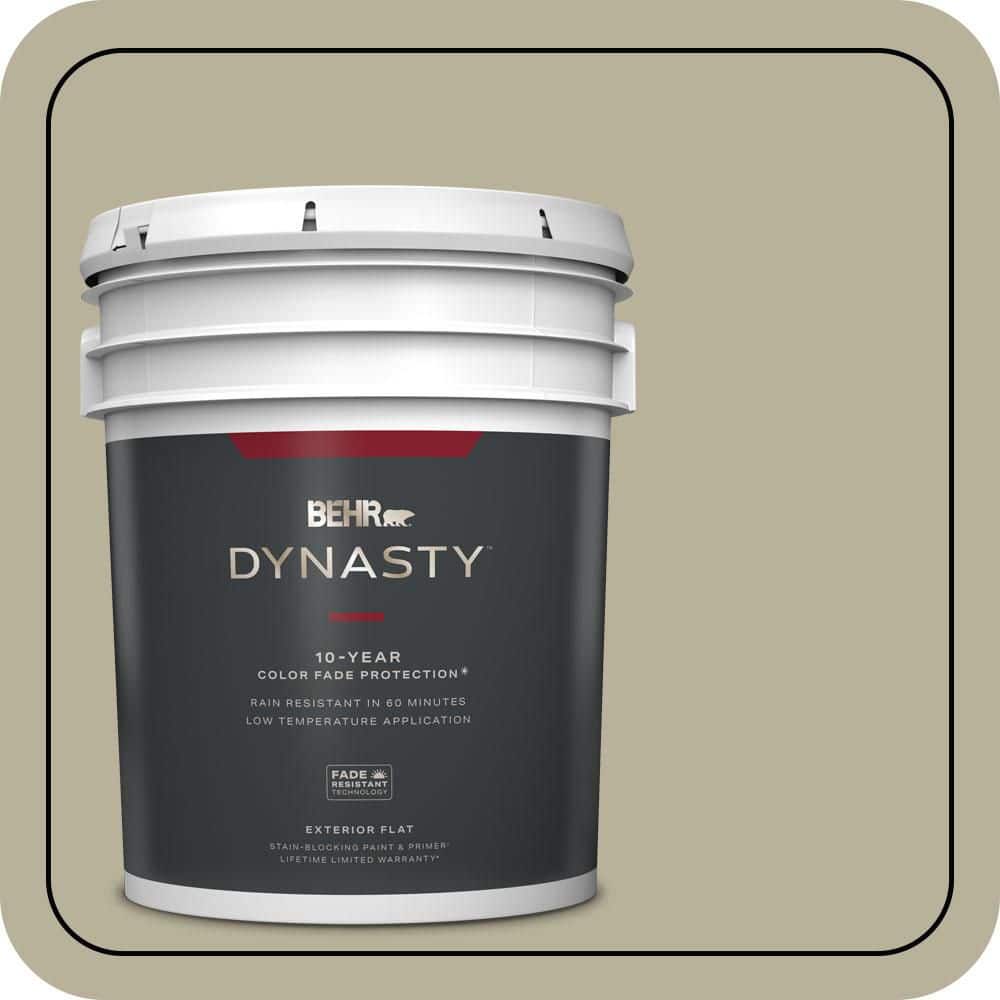5 gal. #N340-3 Bonsai Pot Flat Exterior Stain-Blocking Paint & Primer price history on PriceWatchPro