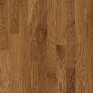 Natural Reflections Oak Mellow 5/16 in. Thick x 2-1/4 in. Wide x Varying Length Solid Hardwood Flooring (40 sq.ft./case)
