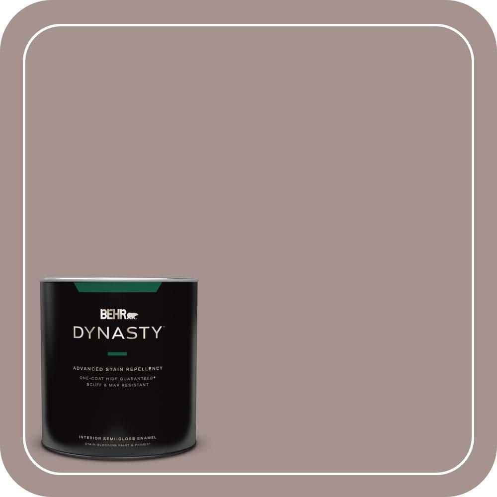 1 qt. #740B-4 Suede Leather Semi-Gloss Enamel Interior Stain-Blocking Paint and Primer price history on PriceWatchPro