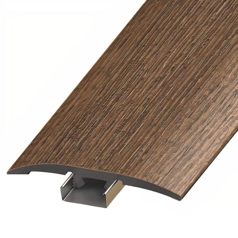 Thayer 1/4 in. Thick x 2 in. Width x 94 in. Length 3-in-1 T-Mold, Reducer, and End Cap Vinyl Molding price history on PriceWatchPro