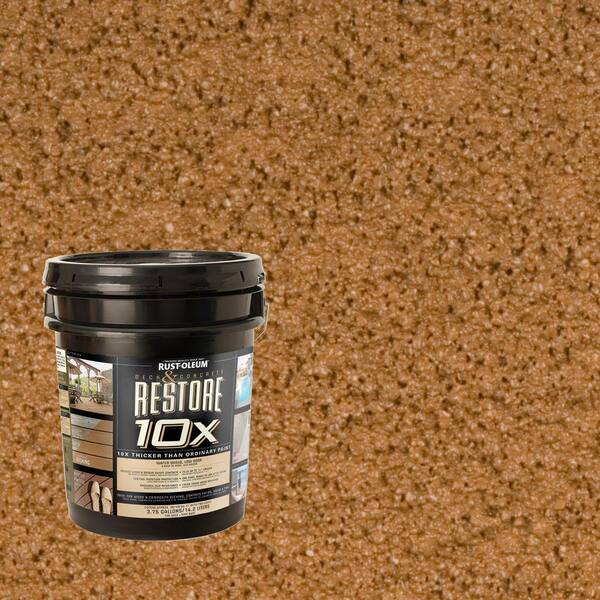 Rust-Oleum Restore 4-gal. Saddle Deck and Concrete 10X Resurfacer