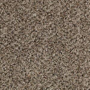 8 in. x 8 in. Texture Carpet Sample - Briarmoor II -Color Georgian Silver