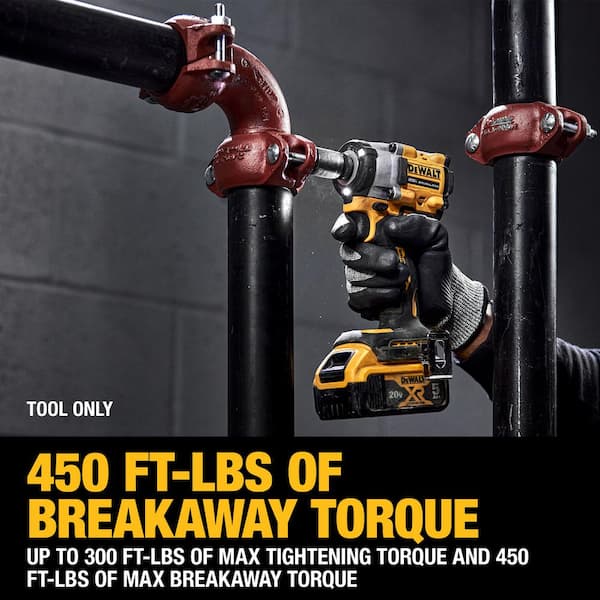 DEWALT - ATOMIC 20V MAX Cordless 3/8 in. Impact Wrench and 20V MAX Premium Lithium-Ion 5.0Ah Battery
