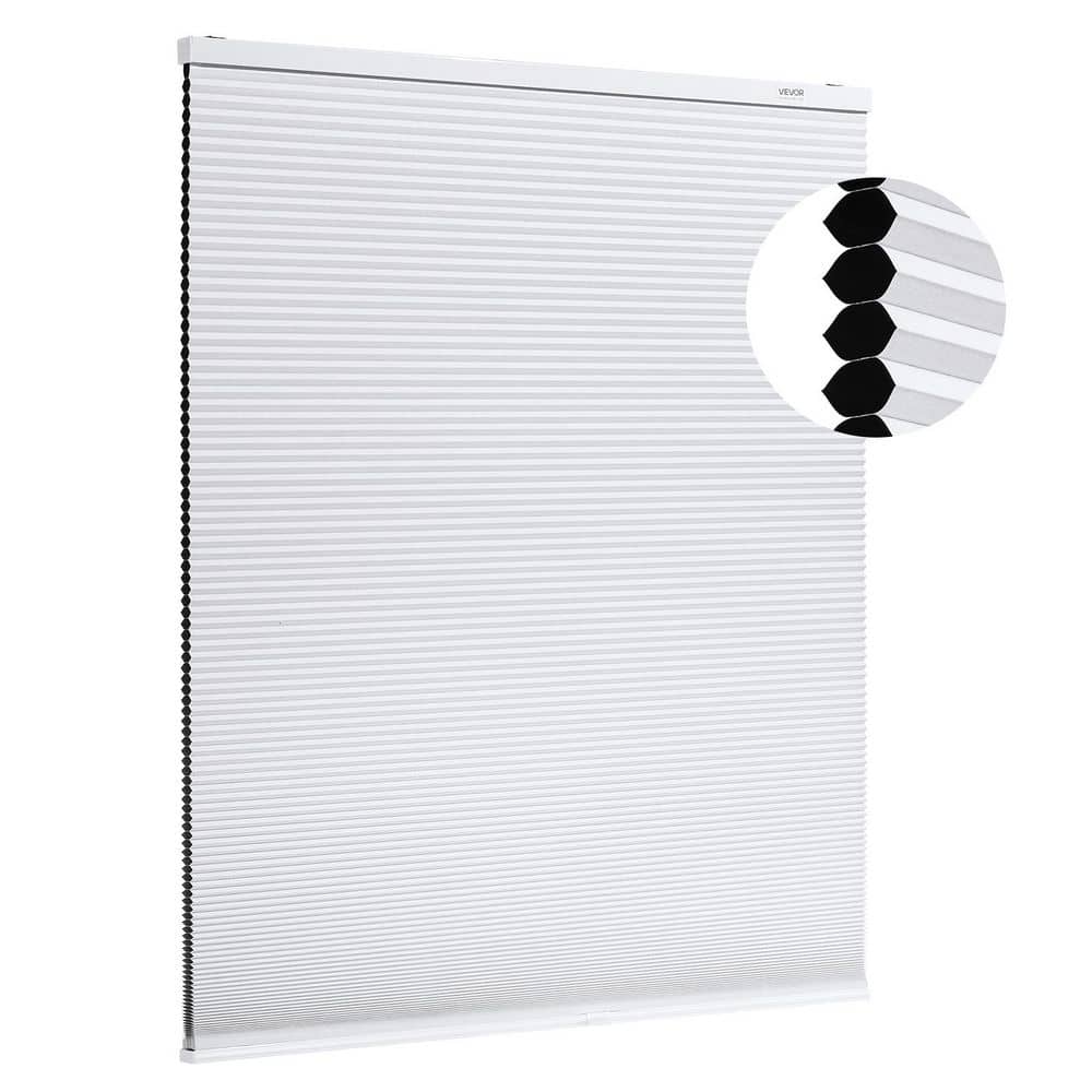 Cellular Shades, White, Polyester, 35.04 in. W x 83.46 in. L, Cordless, Other, Indoor, Sheer Curtain, Single Panel price history on PriceWatchPro