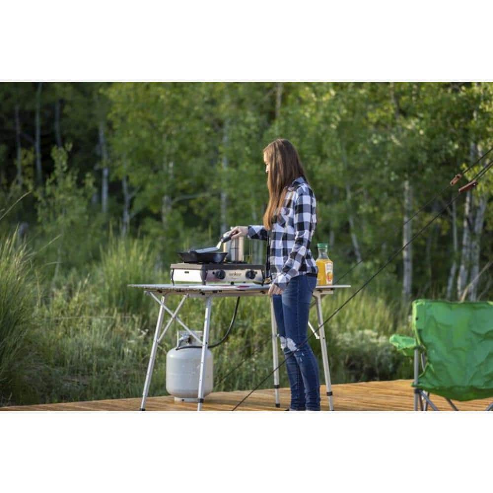 Ranger II 2-Burner Portable Gas Camping Stove