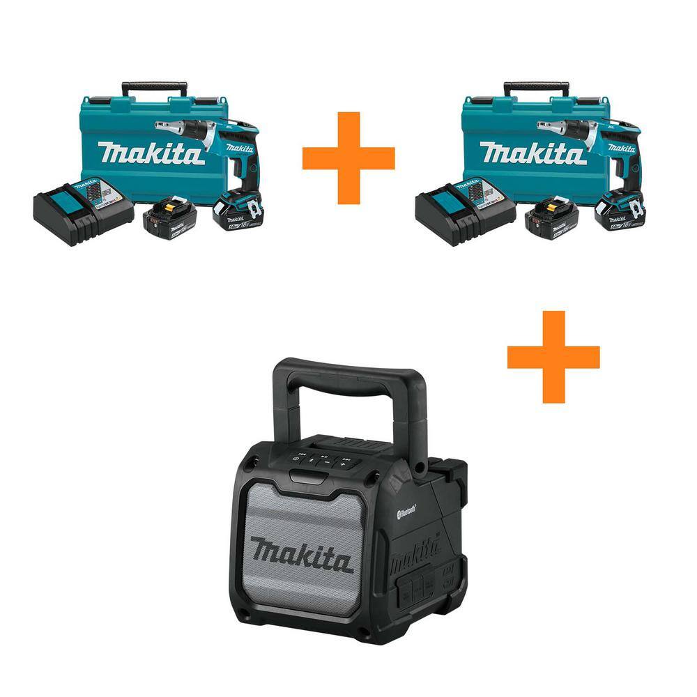 18V 5.0Ah LXT Brushless Drywall Screwdriver Kit and 18V LXT Drywall Screwdriver Kit w/ Bluetooth Job Site Speaker price history on PriceWatchPro