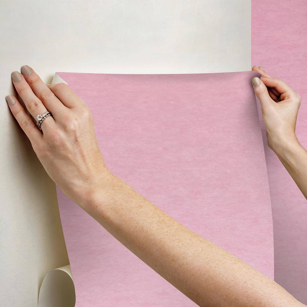 Pink Aura Ombre Peel and Stick Wall Mural