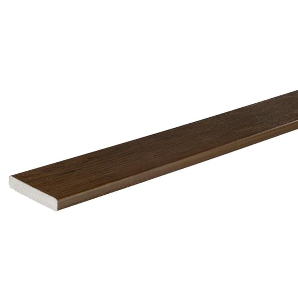 Composite Legacy 5/4 in. x 6 in. x 16 ft. Square Mocha Composite Deck Board (Actual: .94 in. x 5.36 in. x 16 ft.)