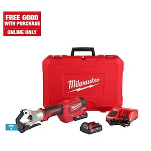 M18 18V Lithium-Ion Cordless FORCE LOGIC 750 MCM Dieless Crimping Tool Kit with 2 2.0 Ah Batteries and Bag