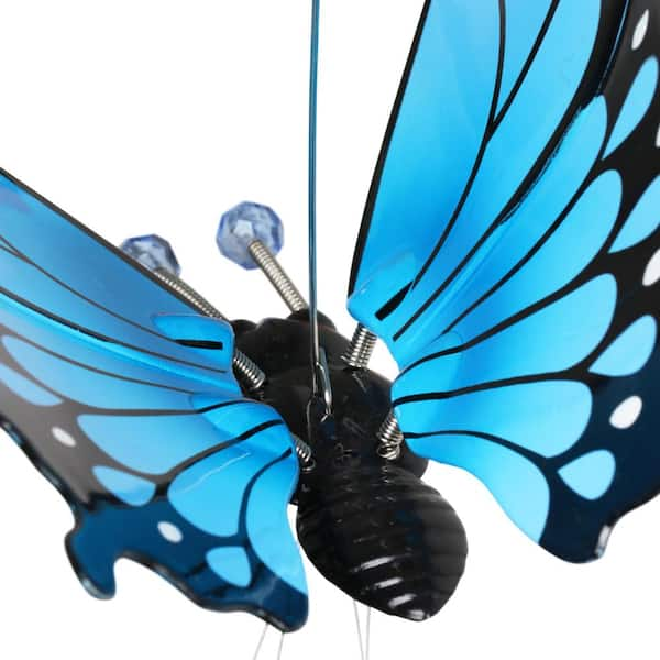 Blue Butterfly Small Fresh Wind Chimes 30*40cm(canvas) special