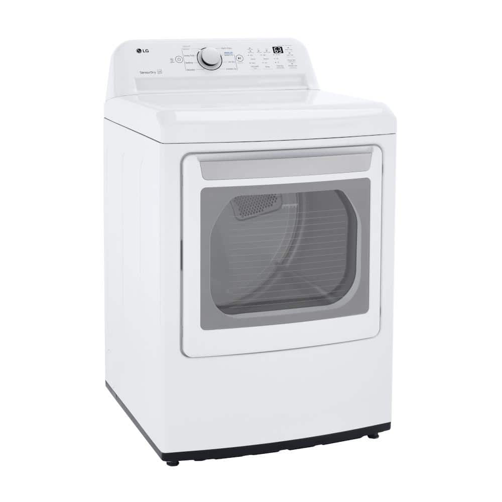 7.3 Cu. Ft. White Electric Dryer with Sensor Dry Technology