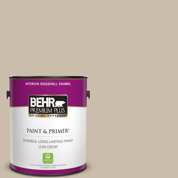 BEHR PREMIUM PLUS 1 gal. #T13-8 Matrix Eggshell Enamel Low Odor Interior Paint & Primer