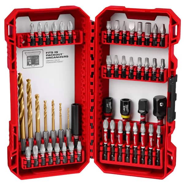 Milwaukee SHOCKWAVE Impact Duty Drill and Alloy Steel Screw Driver