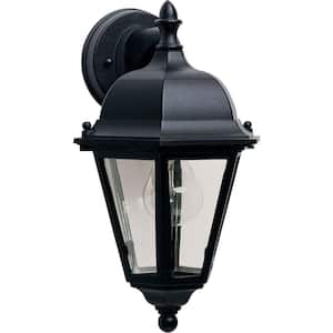 Westlake DC 1-Light Black Outdoor Wall Lantern Sconce