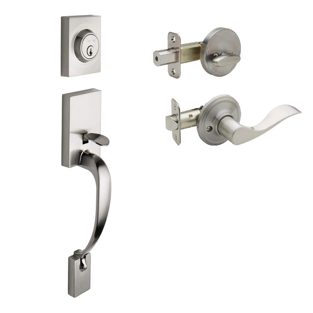 Fashion Satin Stainless Door Handleset and Waverlie Handle Trim price history on PriceWatchPro