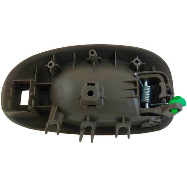 Unbranded Interior Door Handle Front Left With Keyhole Gray