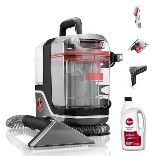 Clean Slate XL Corded Portable Spot Cleaner for Carpet, Upholstery, Car and Auto, with 32 oz. Oxy Spot Cleaner Solution