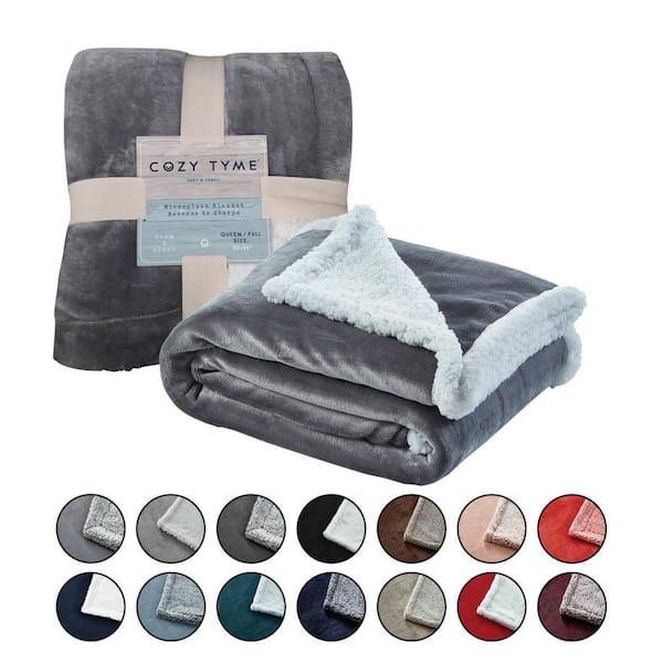 Cozy best sale fleece blanket