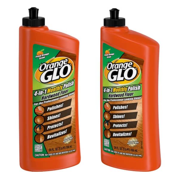 Orange Glo 24 oz. 4-in-1 Hardwood Floor Cleaner and Polish (6-pack)