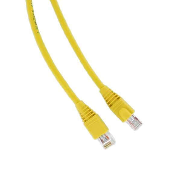 Leviton GigaMax 10 ft. Cat 5e Patch Cord, Yellow