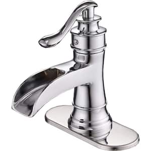 7.28 x 5.31 x 2.1 inches Bathroom Faucet Chrome Plated - Faucet Single Handle - Hose Polished Lead Free