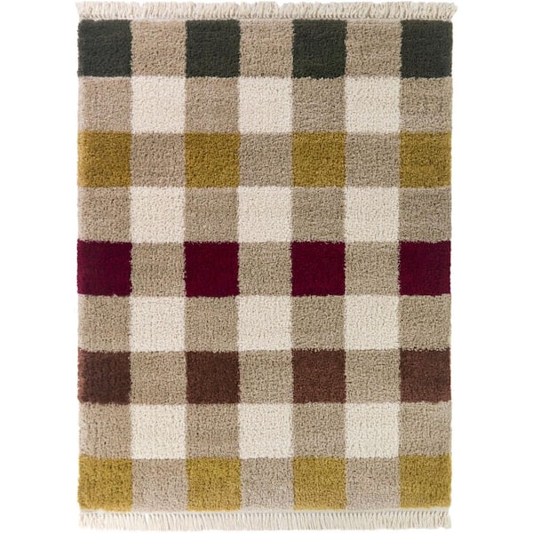 Bonnie Red/Yellow 8 ft. x 10 ft. Area Rug