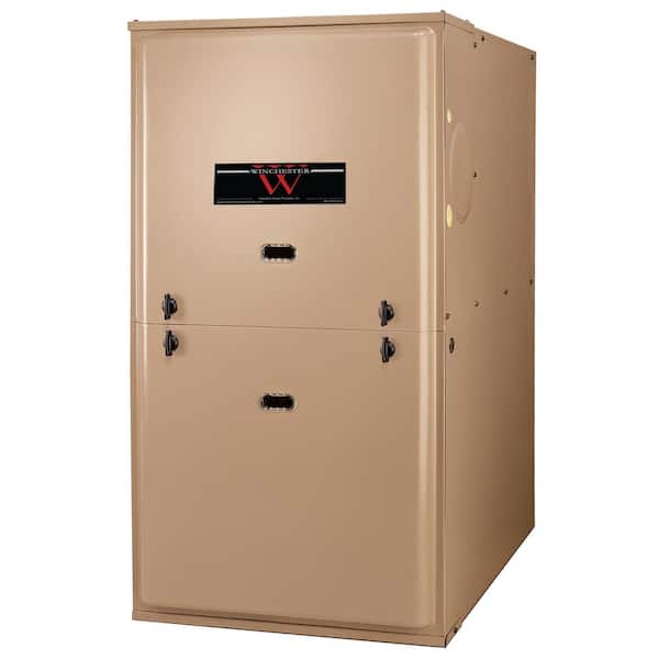 Winchester 60,000 BTU 80% Efficient Single Stage Forced-Air Multi-Positional Residential Gas Furnace with ECM Blower Motor
